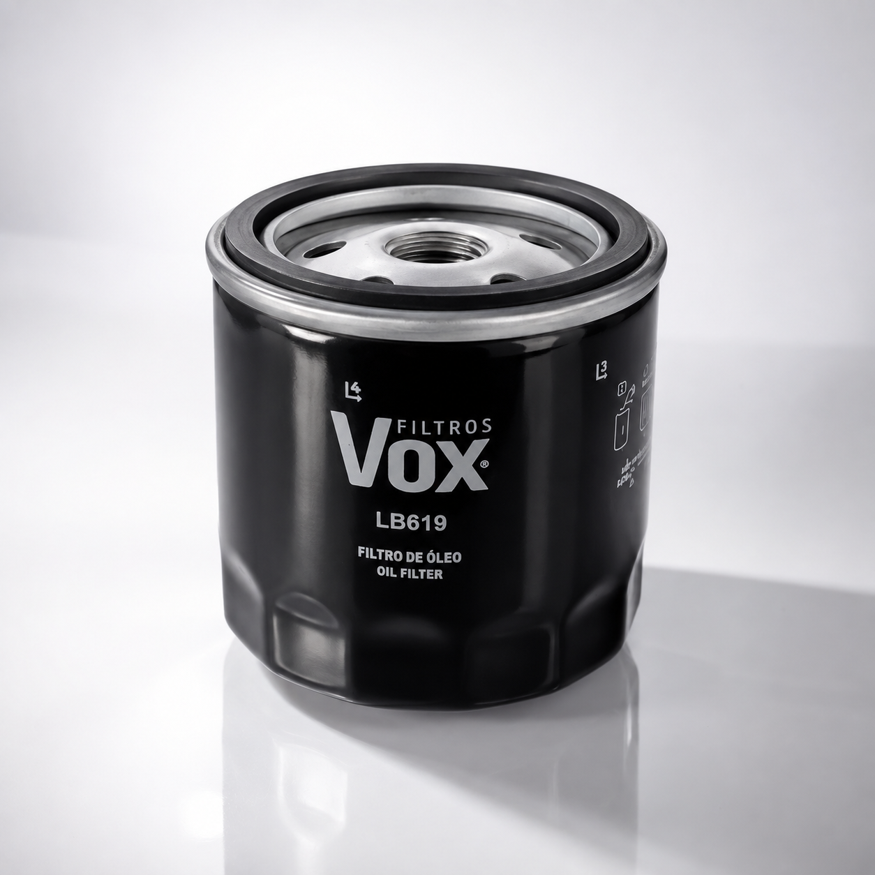 Filtro de Óleo Vox LB619 Automotivo - Imagem 2