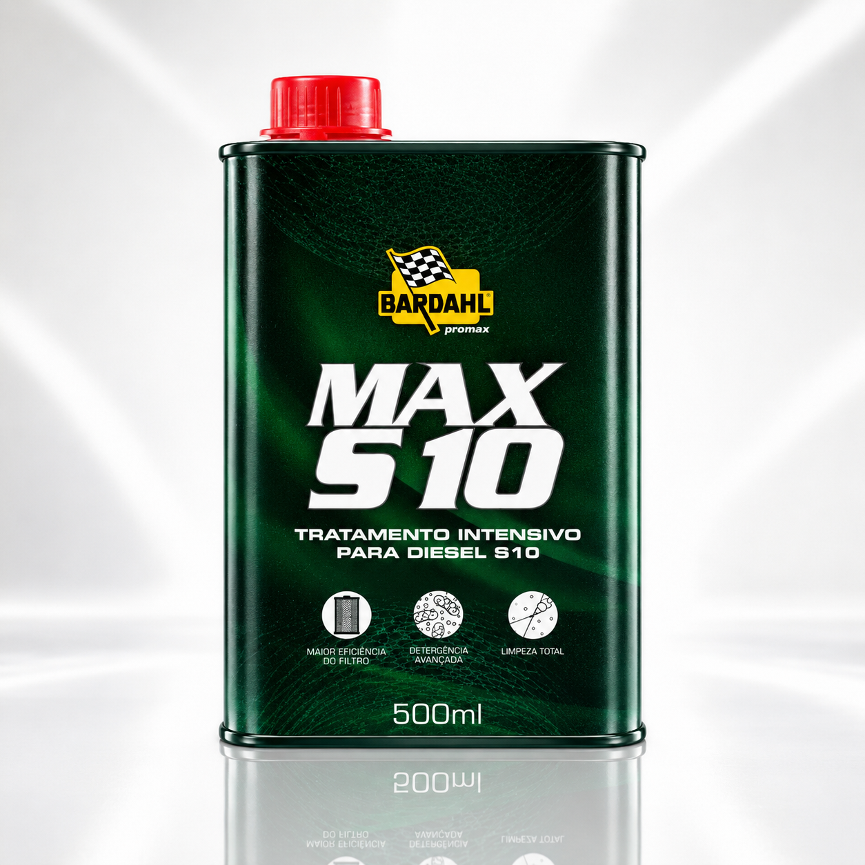 Bardahl Max S10 500ml – Tratamento Intensivo para Diesel