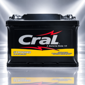 Bateria Automotiva CRAL Standard CS-60 D 12V 60Ah 400 CCA