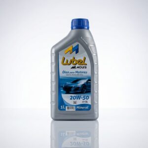 Óleo de Motor Lubel Moura 20W-50 Mineral API SL 1L